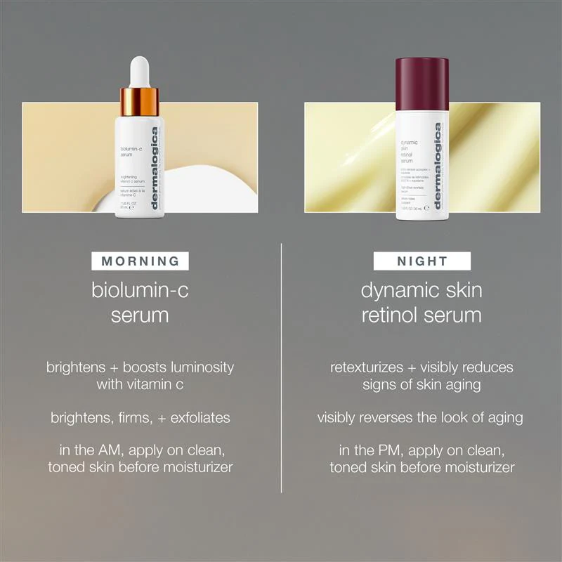 [Exclusive Lazada] Dermalogica am radiance + pm renewal kit (2 full-size) เซ็ตผิวโกลว์ตอนเช้า + ฟื้นบำรุงตอนกลางคืน
