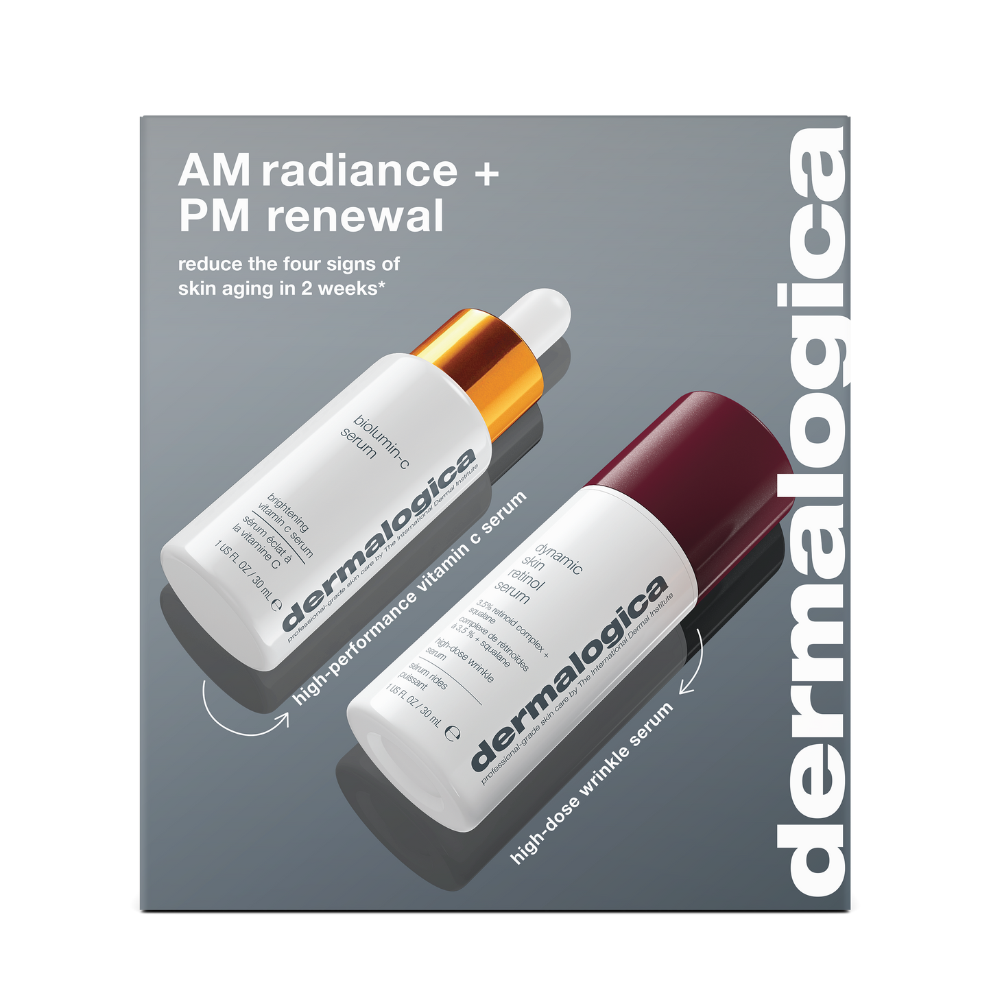 [Exclusive Lazada] Dermalogica am radiance + pm renewal kit (2 full-size) เซ็ตผิวโกลว์ตอนเช้า + ฟื้นบำรุงตอนกลางคืน