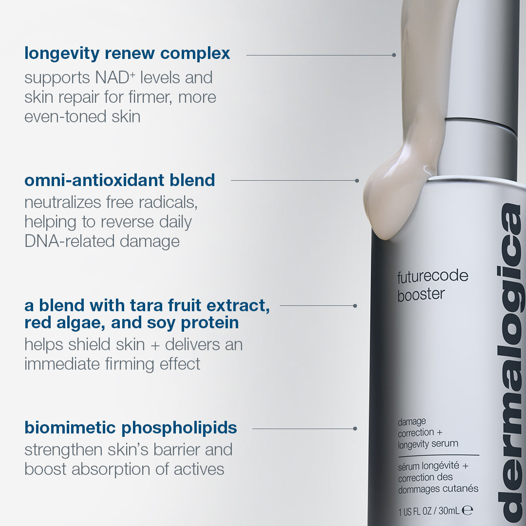 futurecode booster damage-correcting longevity serum