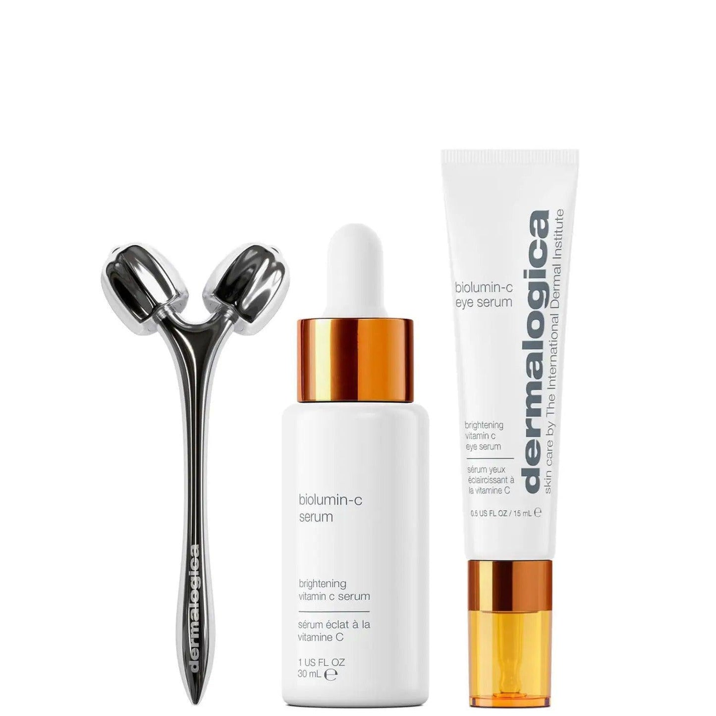 brighter together (2 full-size + free skin roller) - Dermalogica Thailand