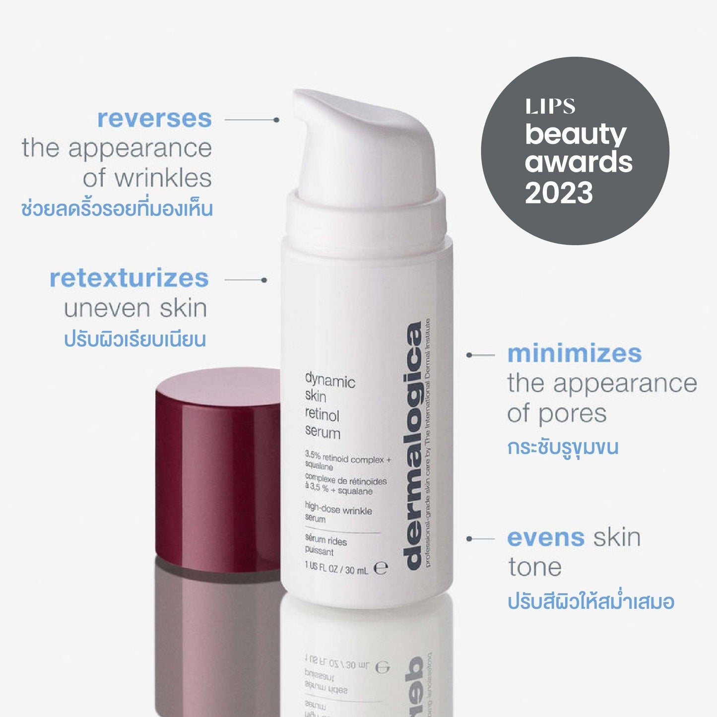 dynamic skin retinol serum - Dermalogica Thailand